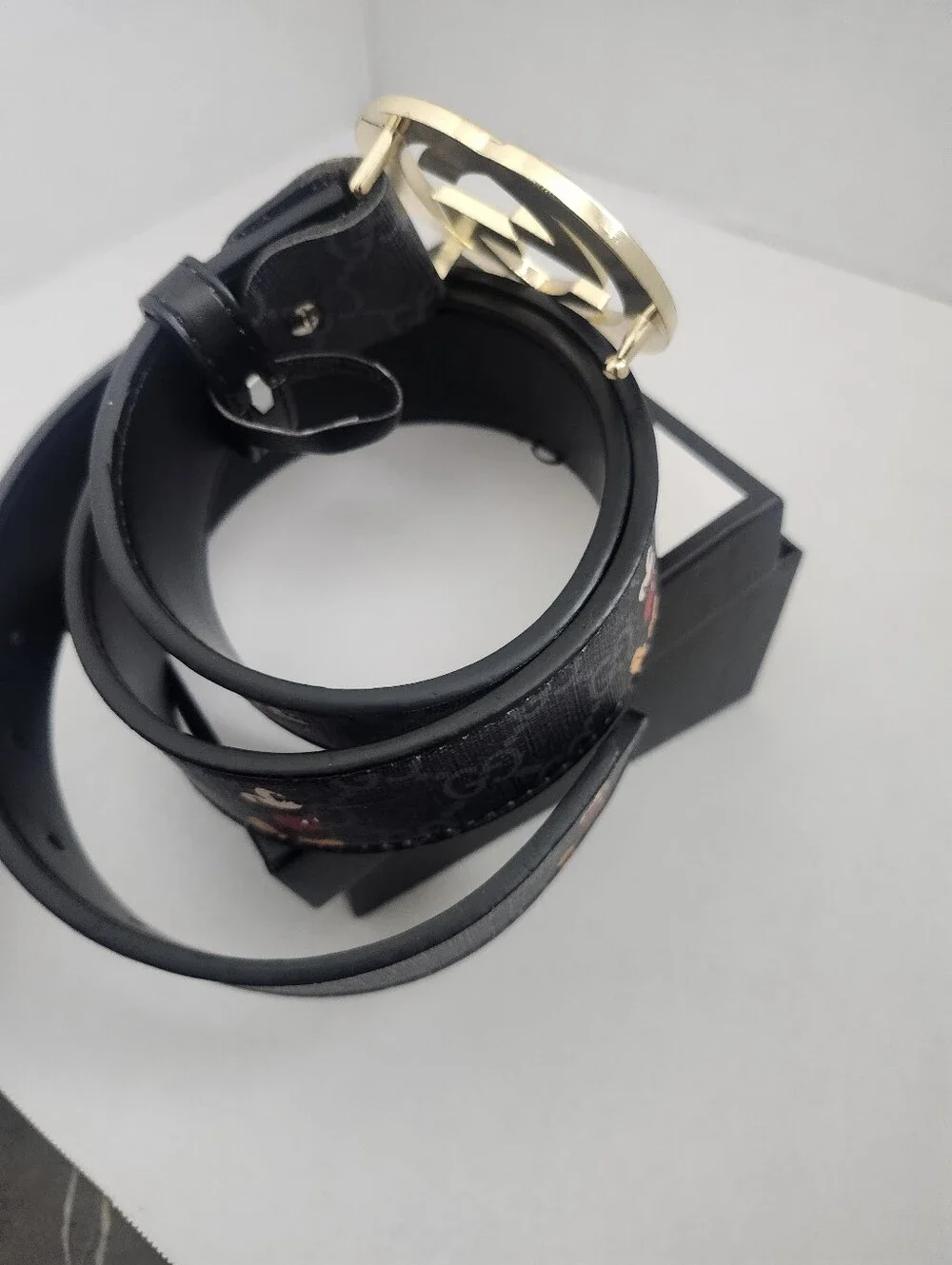 Gucci Black Belt (SMALL SIZE 28-32)